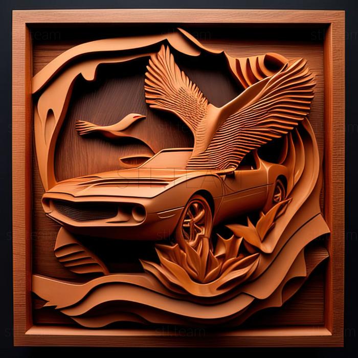 3D model Pontiac Firebird (STL)